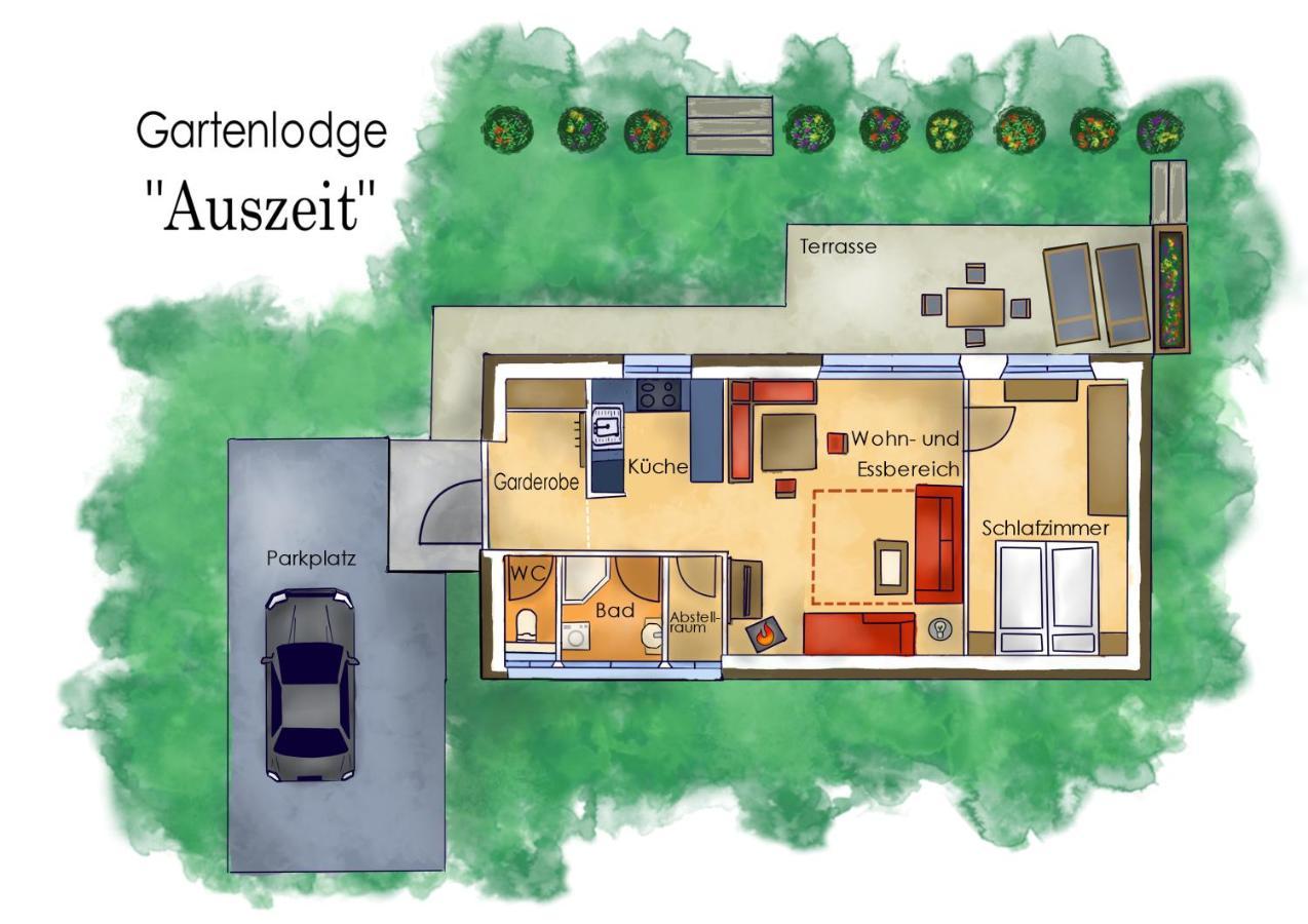 Nötsch Gartenlodge Auszeit מראה חיצוני תמונה